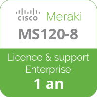 Licence MLicence Meraki MS120-8 | 1 aneraki MS120-8, 1 an