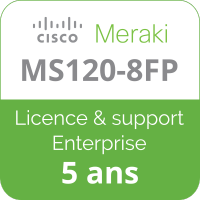 Licence Meraki MS120-8FP | 5 ans