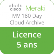 Licence MV 180 Day Cloud Archive 5 ans