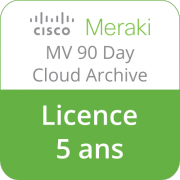 Licence MV 90 Day Cloud Archive 5 ans