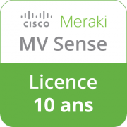 Licence Meraki MV Sense, 10 ans
