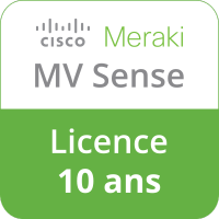 Licence Meraki MV Sense, 10 ans