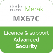 Licence Meraki MX67C Advanced Security